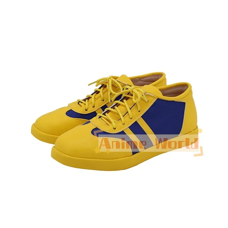 Jogo de rua lutador chun li cosplay sapatos amarelo sapatos esportivos para mulheres menina halloween carnaval role play acessórios traje
