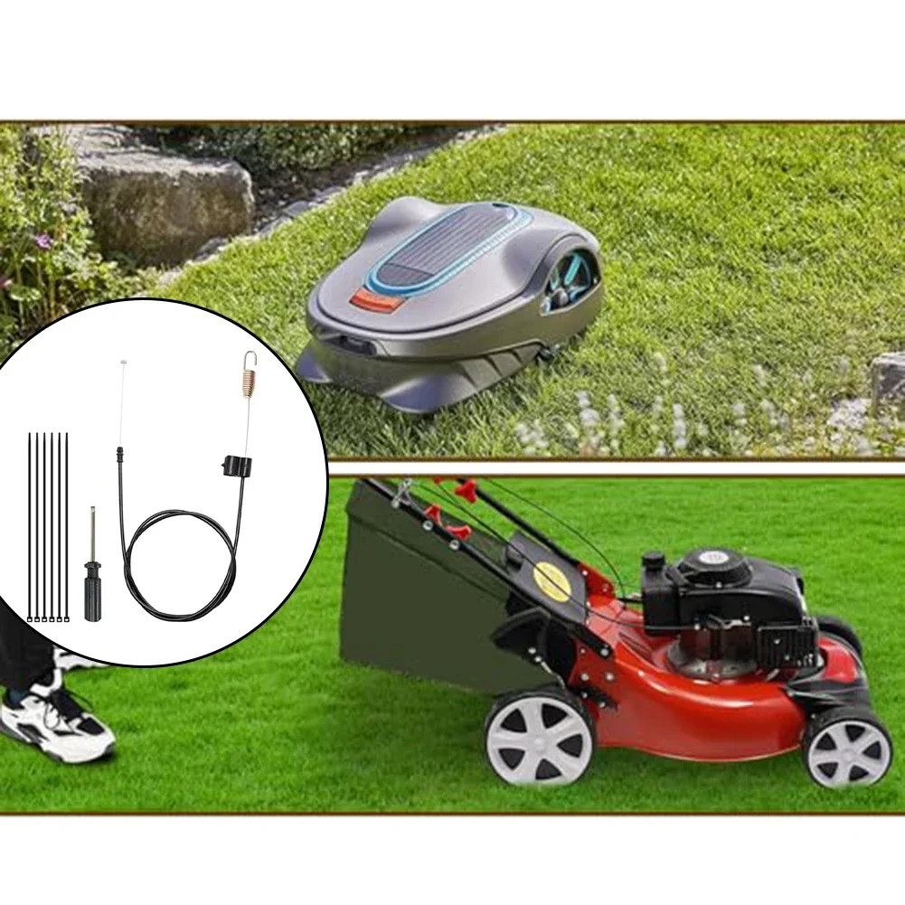 LawnMowerSingleSpeedDriveCableFor TroyBiltСовместим с моделямиTB200andTB210ВключаетInstallationKitPart 94604728 A