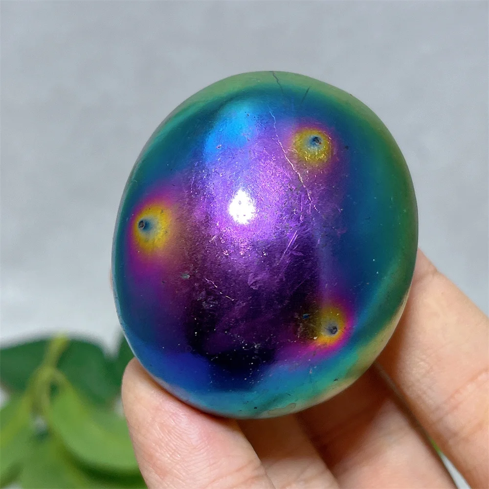 

Aura Palm Stone Quartz Crystal Natural Specimen Reiki Energy Mineral Gemstone Rainbow Healing Minerals Witchcraft Home Decoratio