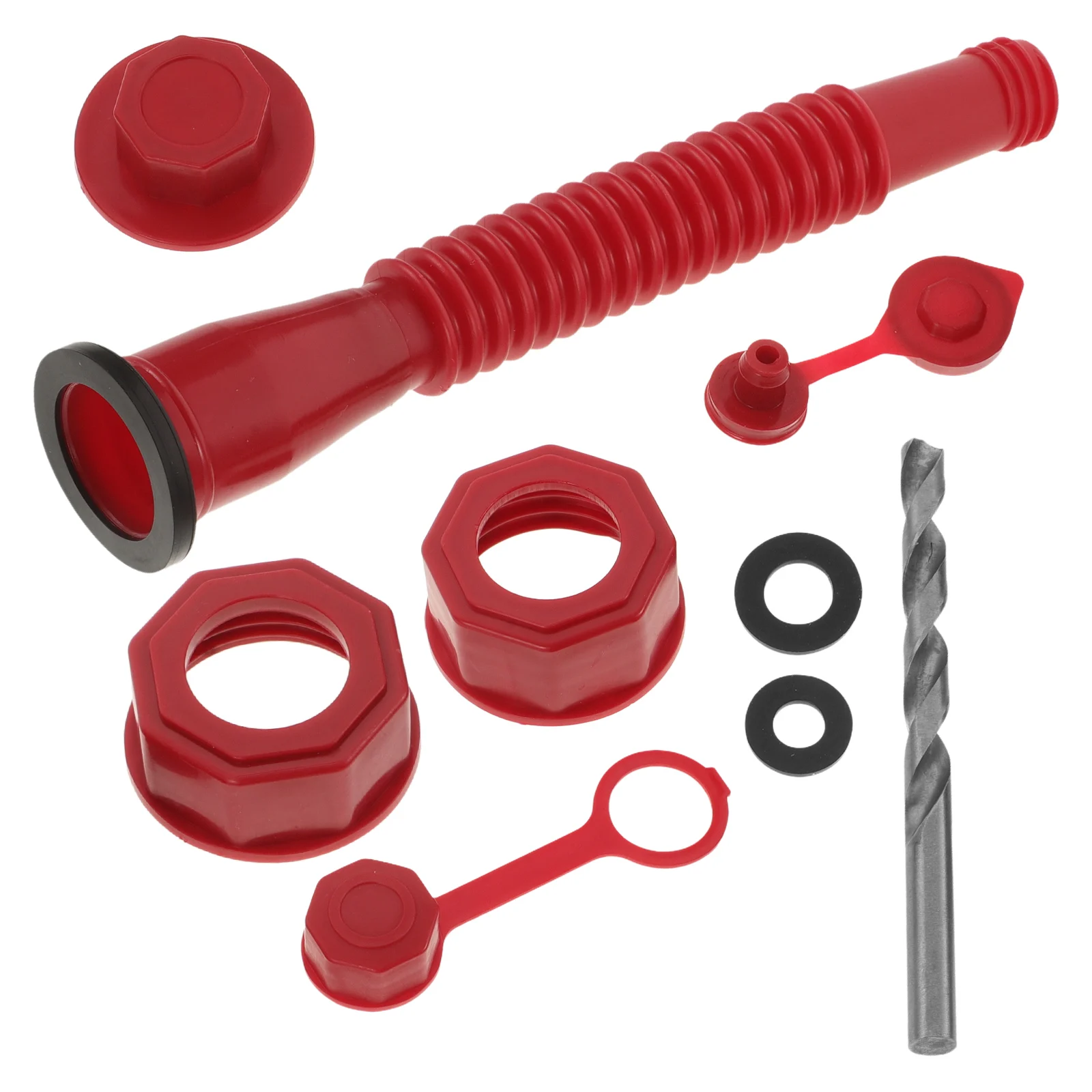 

Hexagonal Anti Slip Nuts for Car Refueling Pipes Gas Nozzle Protector Cap Wear Resistant Reliable Design Easy Installation