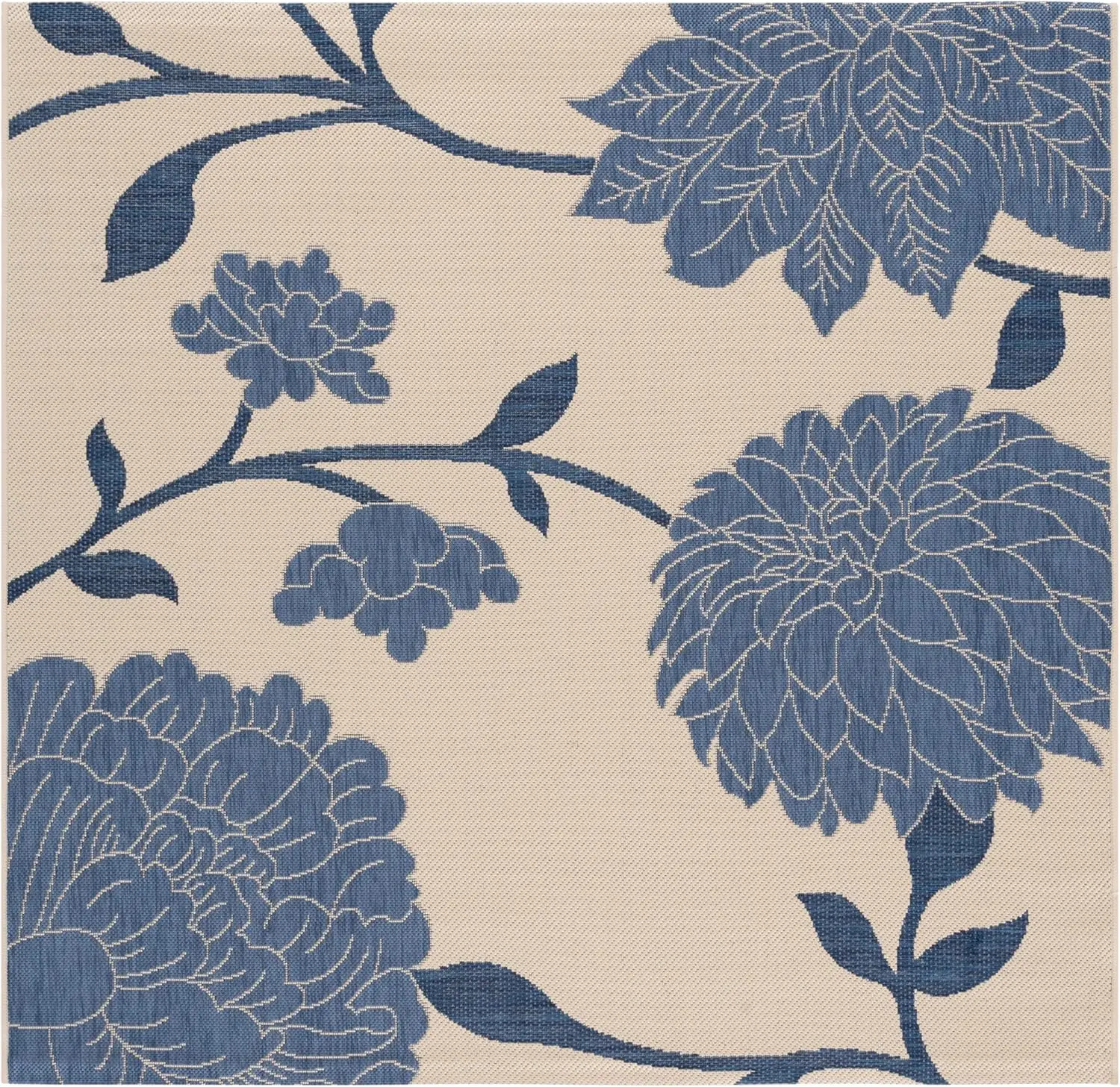Washable Rug Outdoor Courtyard Collection - 5'3
