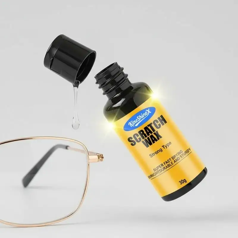 Eyeglasses Recovery Kit; Scratch, Yellowing & Wear Repair Cream for Glasses