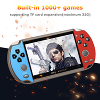 X7 X7plus 4.3 5.1Inch Video Game Console Game Players Double Rocker 8GB Memory Built in 1000 Games MP5 Game Controller TV Output