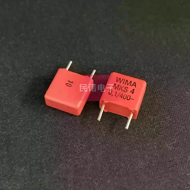 10-100pcs WIMA capacitor MKS4 400V 0.1UF 104 100NF with 7.5mm foot distance, brand new in stock