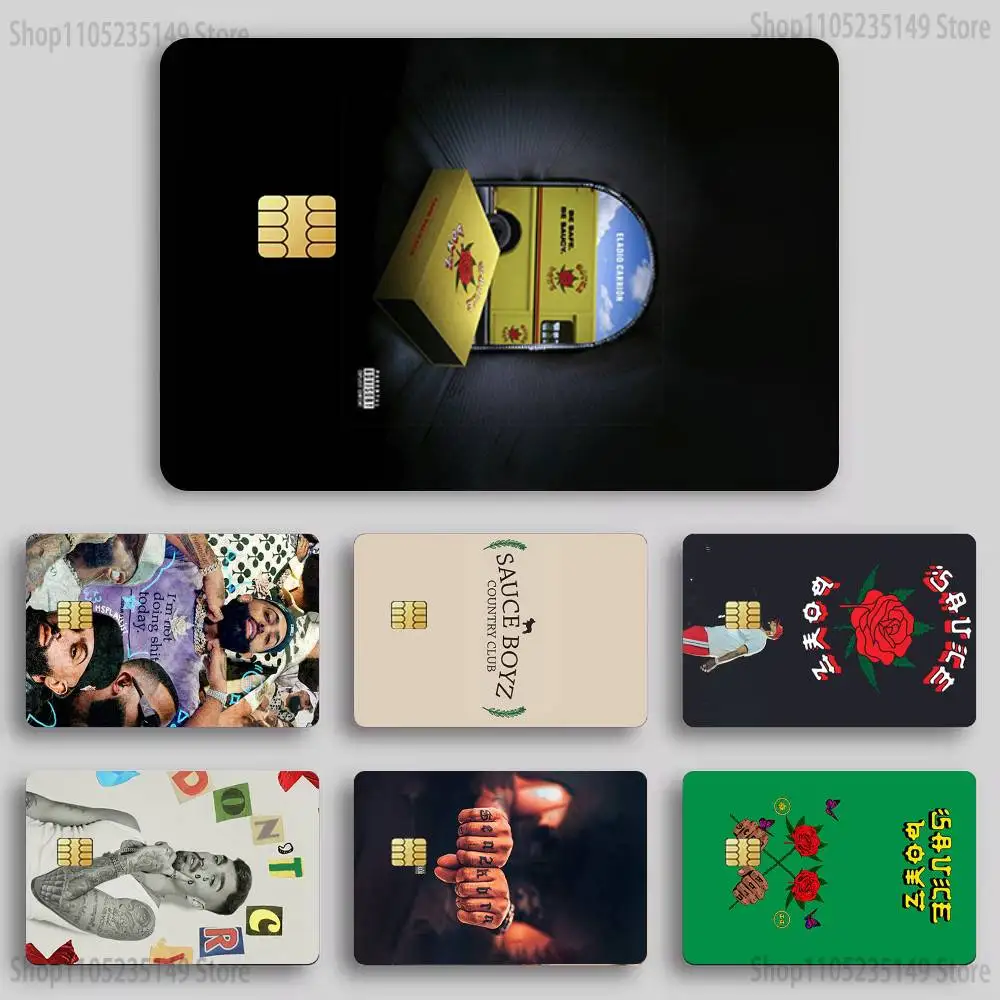 

S-Sauce Boyz Card Sticker Diy Decorate Exquisite Bank Card Decals Patch Documents Birthday Gift
