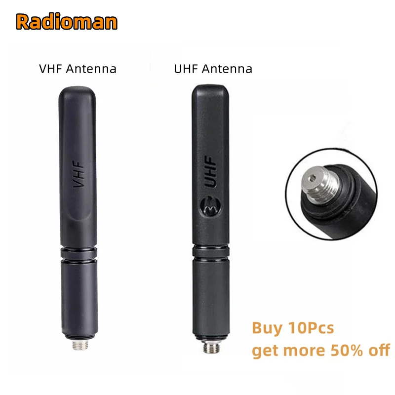 

VHF UHF Antenna For Motorola XIR P8668 P8628 P8620 P8600 P8608 GP328D GP338D DGP8550 DGP5050 DEP550 DEP350 Radio Walkie Talkie