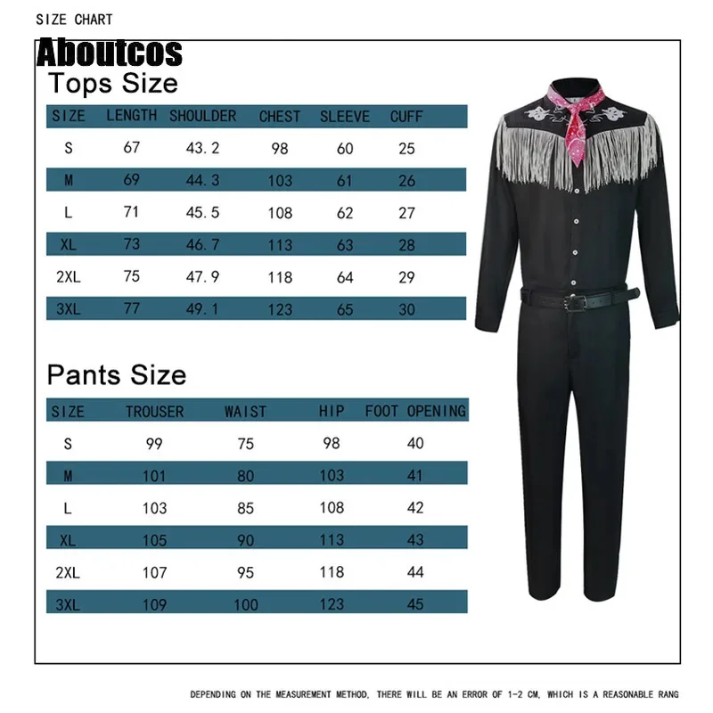 Movie Ken Barbie Cosplay Costume Aboutcos Stripe Pink Shirt and Shorts Set for Men Beach Wear Hat Set Adult Costumes Suit