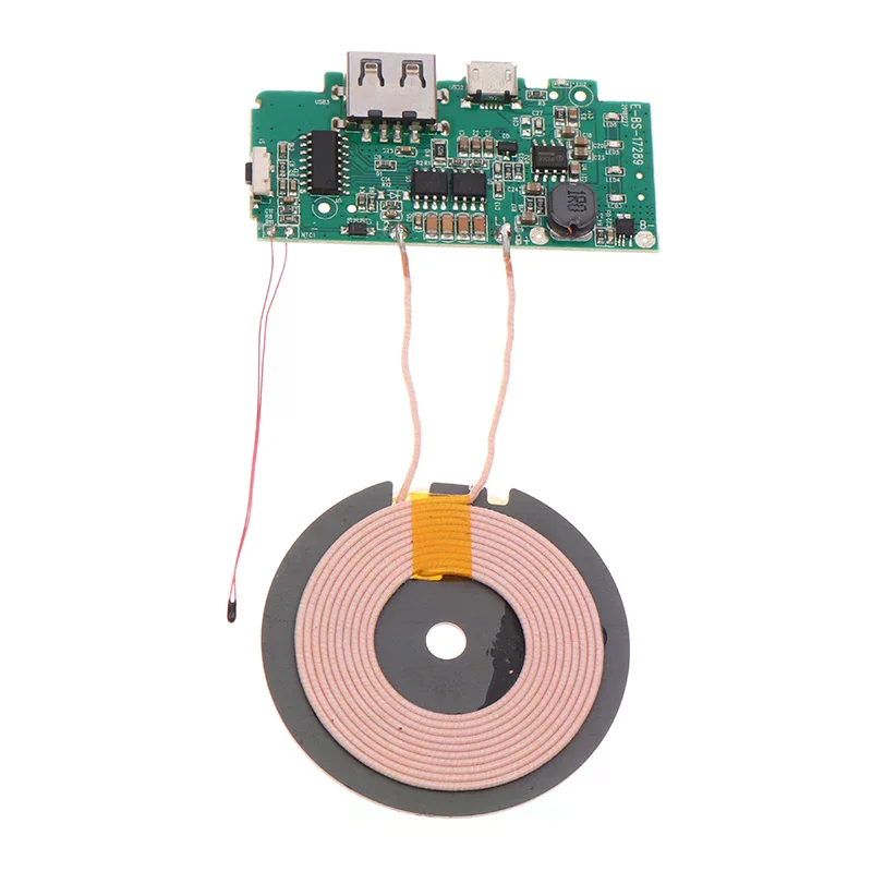 Mobile Phone Wireless Charger Transmitter Module Transmitter Circuit Coil Charger Board Power Bank DIY Accessories