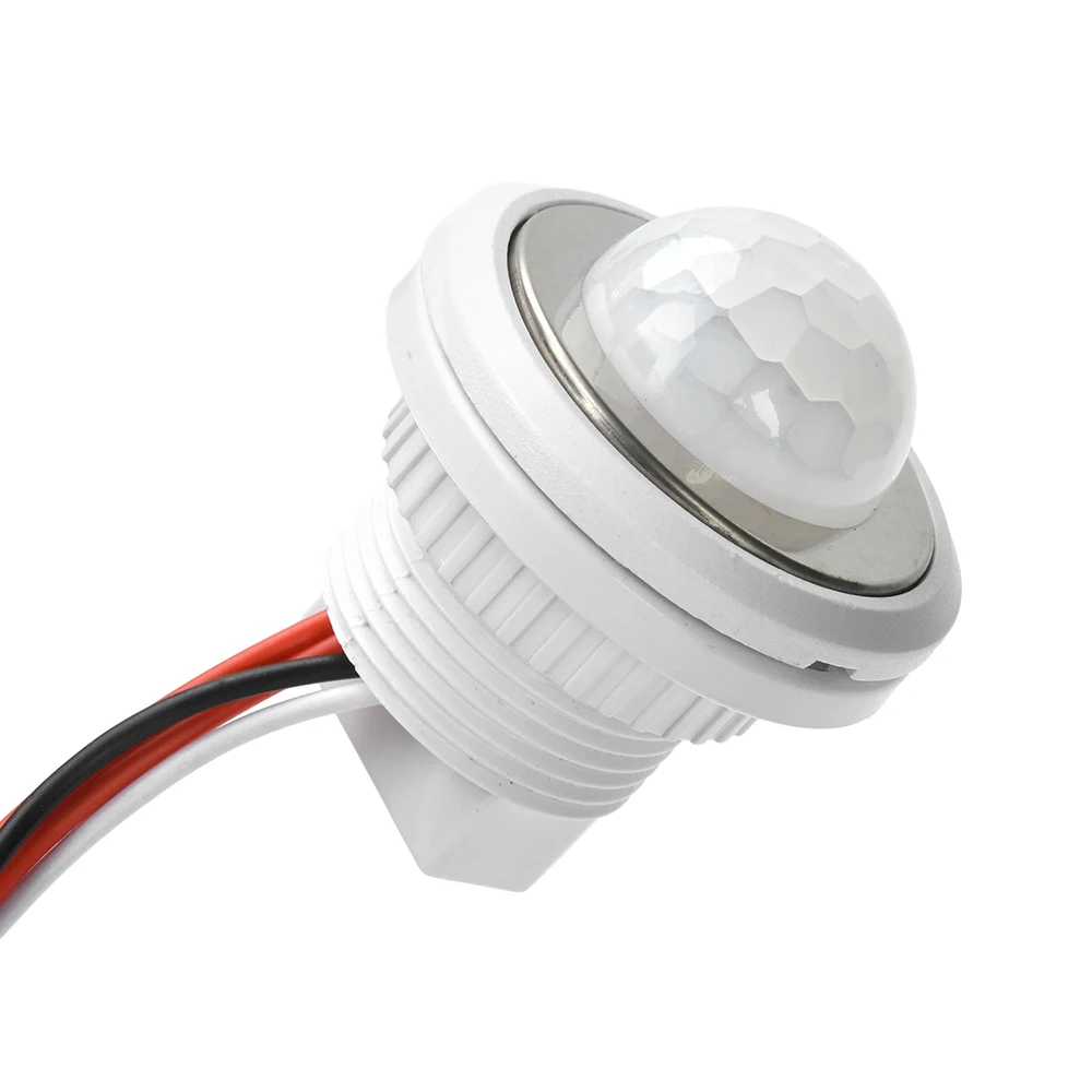 Low Voltage DC 3.5-24V Infrared Human Body Induction Switch With Adjustable Delay Embedded Induction Probe And Motion Sensor