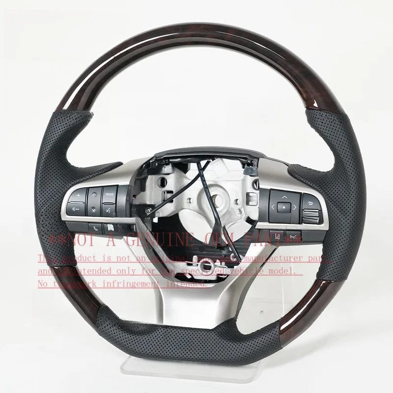 For 2012 Toyota Prius Modified To Lexus Multi Function Steering Wheel Horn Cover Shell Decorative