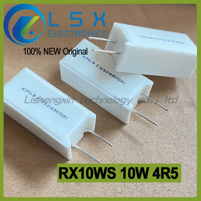 5-10-pecas-rx10ws-10w-4r5-45r-45Ω-resistor-de-cimento-ceramico-vertical-de-alta-potencia-com-involucro-de-porcelana-e-fios-enrolados