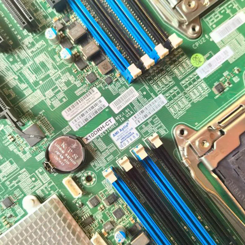 X10DRH-CT For Supermicro Two-way Server E-ATX Motherboard LGA 2011 Intel C612 Xeon E5-2600 v3/v4 Family DDR4 Perfect Test