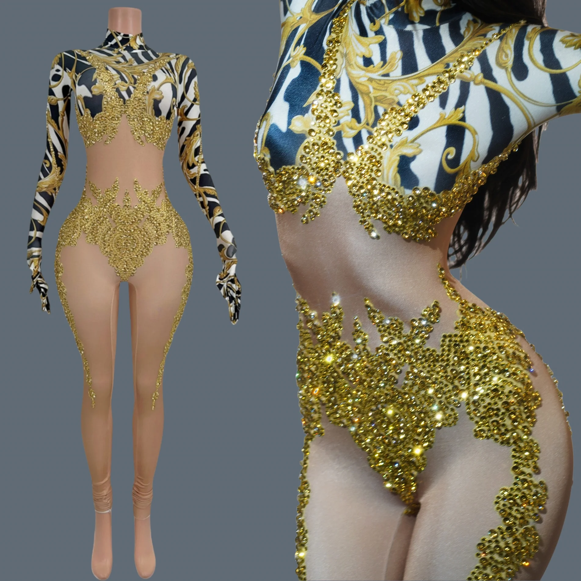 

Новинка лета 2026: Сексуальное облегающее платье-боди в европейском и американском стиле с открытой спиной и стразами