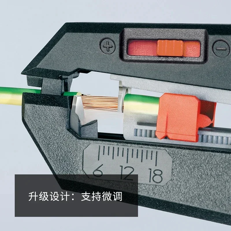 2025 KNIPEX أدوات Kennepack الألمانية 7 "180 مللي متر كماشة تجريد الأسلاك المعزولة الأوتوماتيكية 1262180