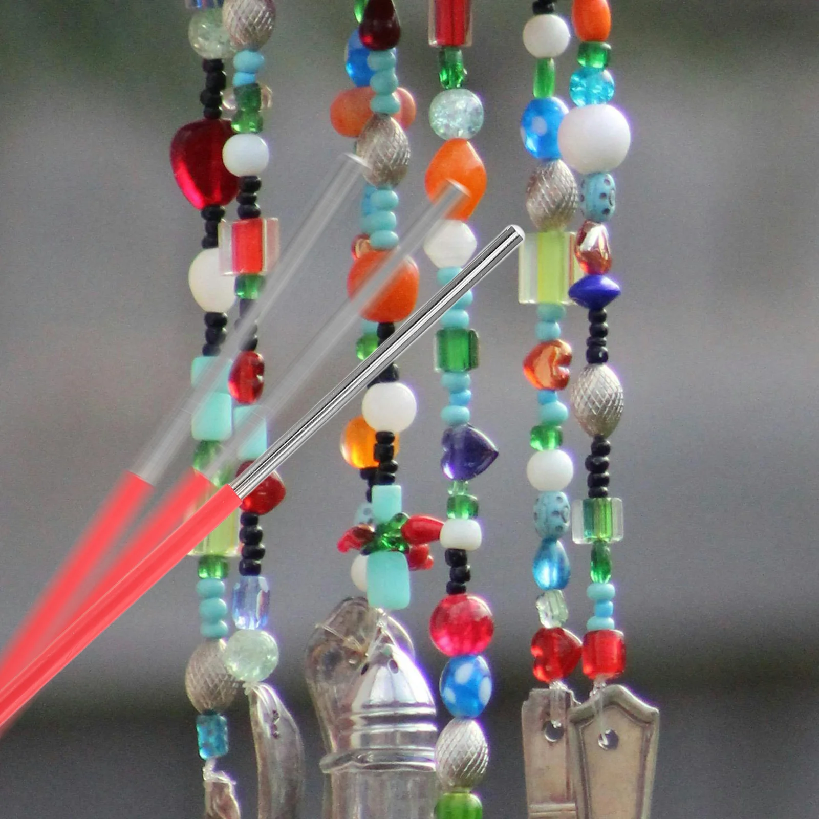 

3Pcs Triangle Alloy Mallets Set Wind Chime Strikers for Rich Resonant Tones Compact Design Percussion Hammer Accessories