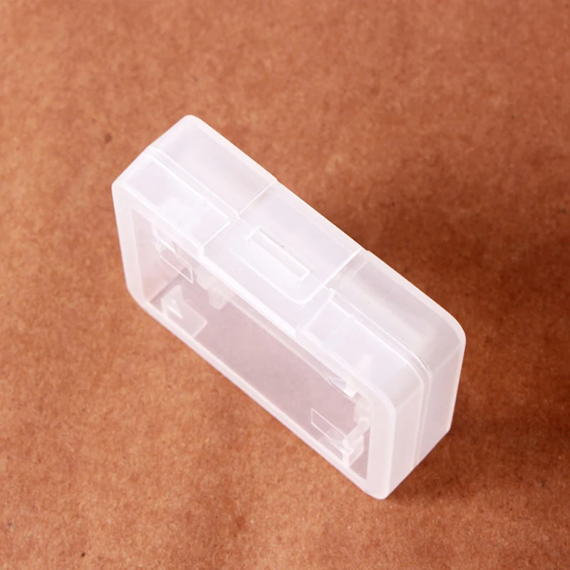 Transparent CF/SD Card Storage Box Portable Plastic Compact Flash Memory Card Protect Holder Box Storage Case Moisture-proofv