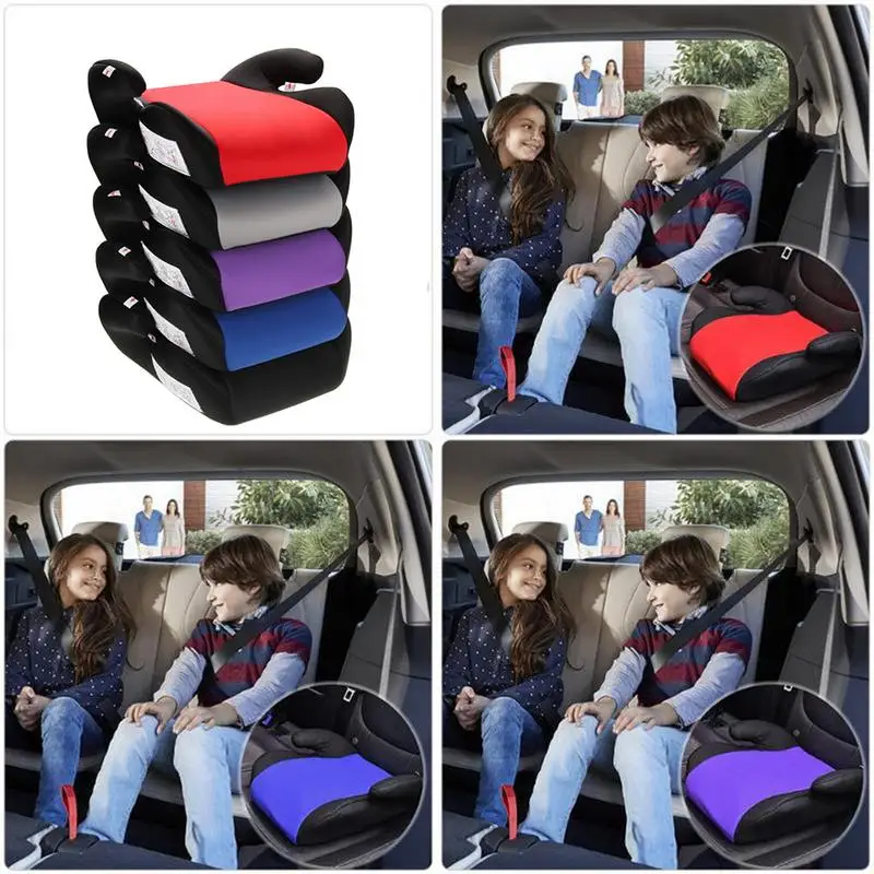 Useful Baby Child Car Chair Booster Seat Portable Oxford Waterproof Non-slip Booster Seat for 6-12 years old Children Kids