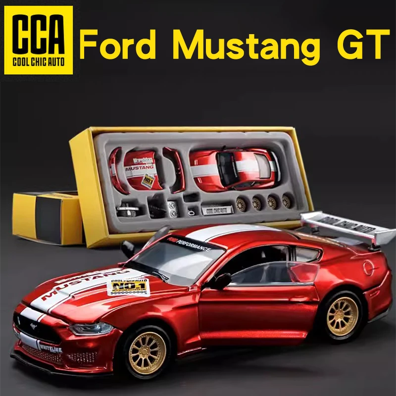 Gulf 1:42 Ford Mustang GT 2018 Assembly Modification Series Alloy