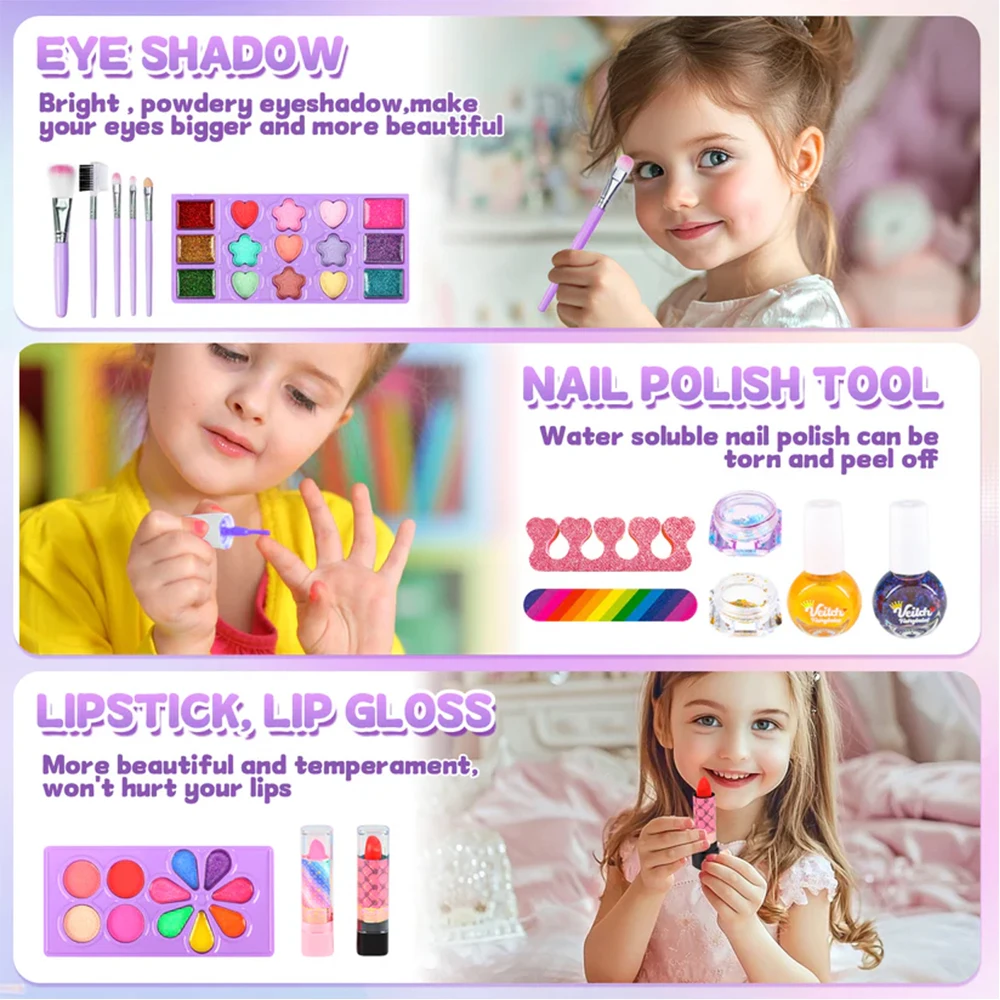 46-częściowy Zestaw do Makijaż – Beauty Makeup Kit For Kids recenzja i cena