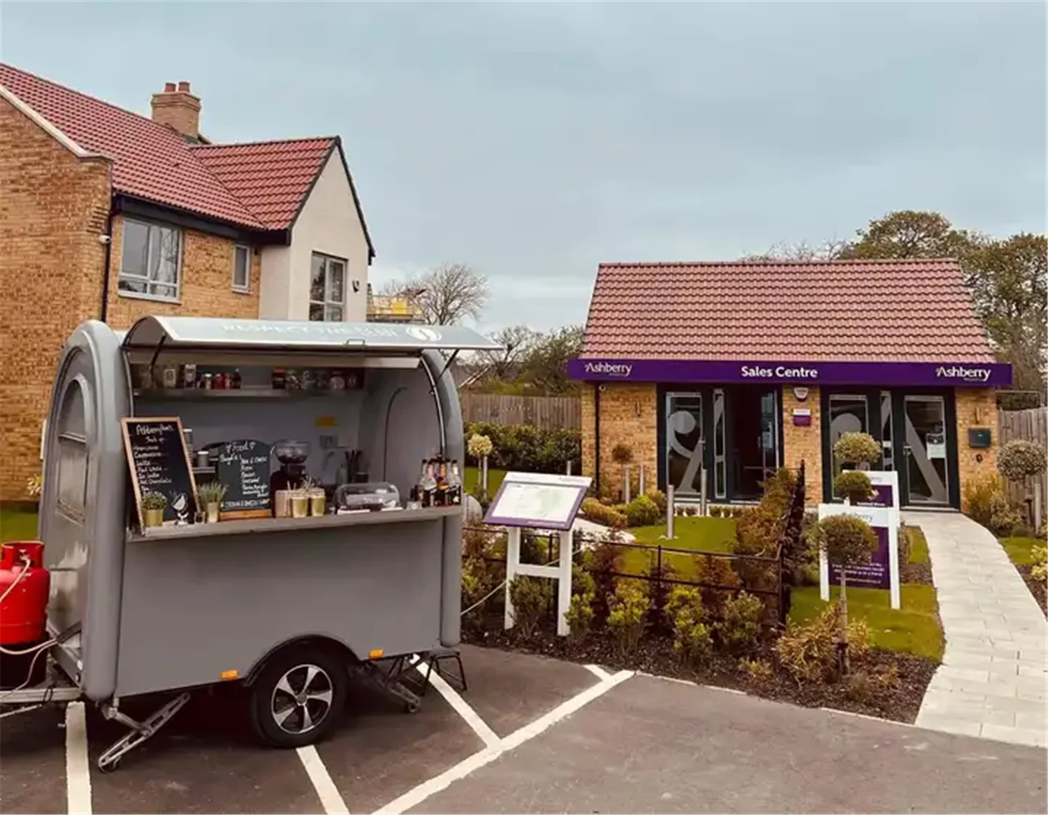 Airstream Mobile Kitchen Food Trailers Fully Equipped Food Kiosk Outdoor Hotdog Stand Food Cart Ice Cream Truck Coffee Trailer