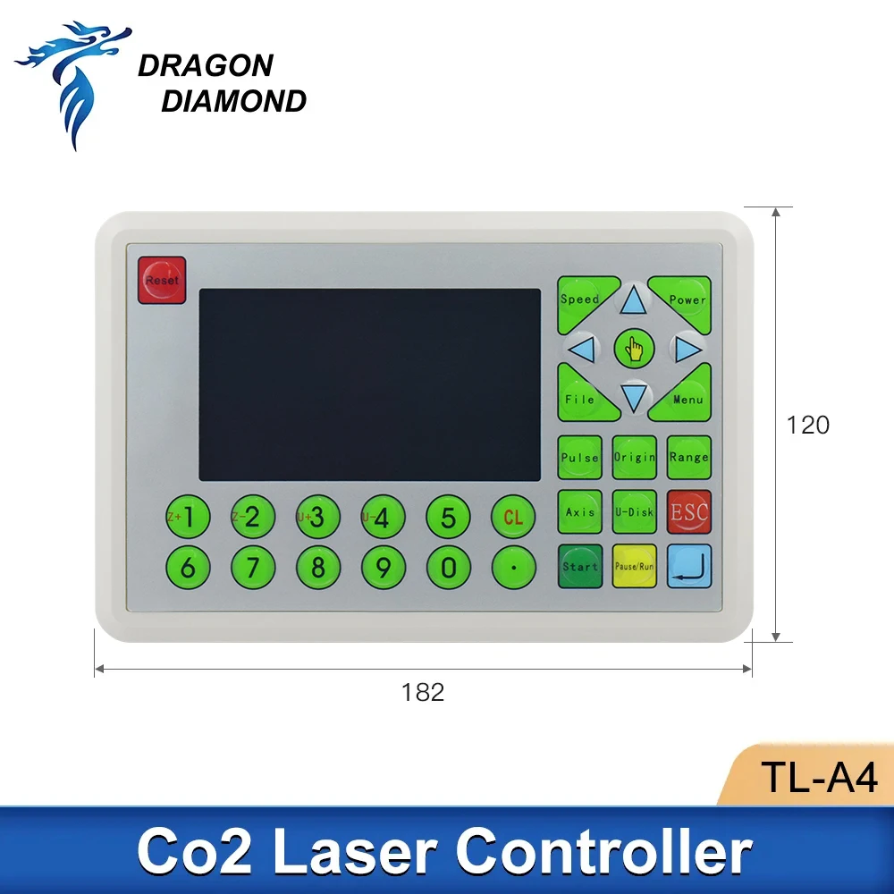 Sistema di controllo Laser originale TL-A3 TL-A4 TL-A1 per macchina da taglio per incisione Laser Co2 sostituire il Controller Ruida Leetro