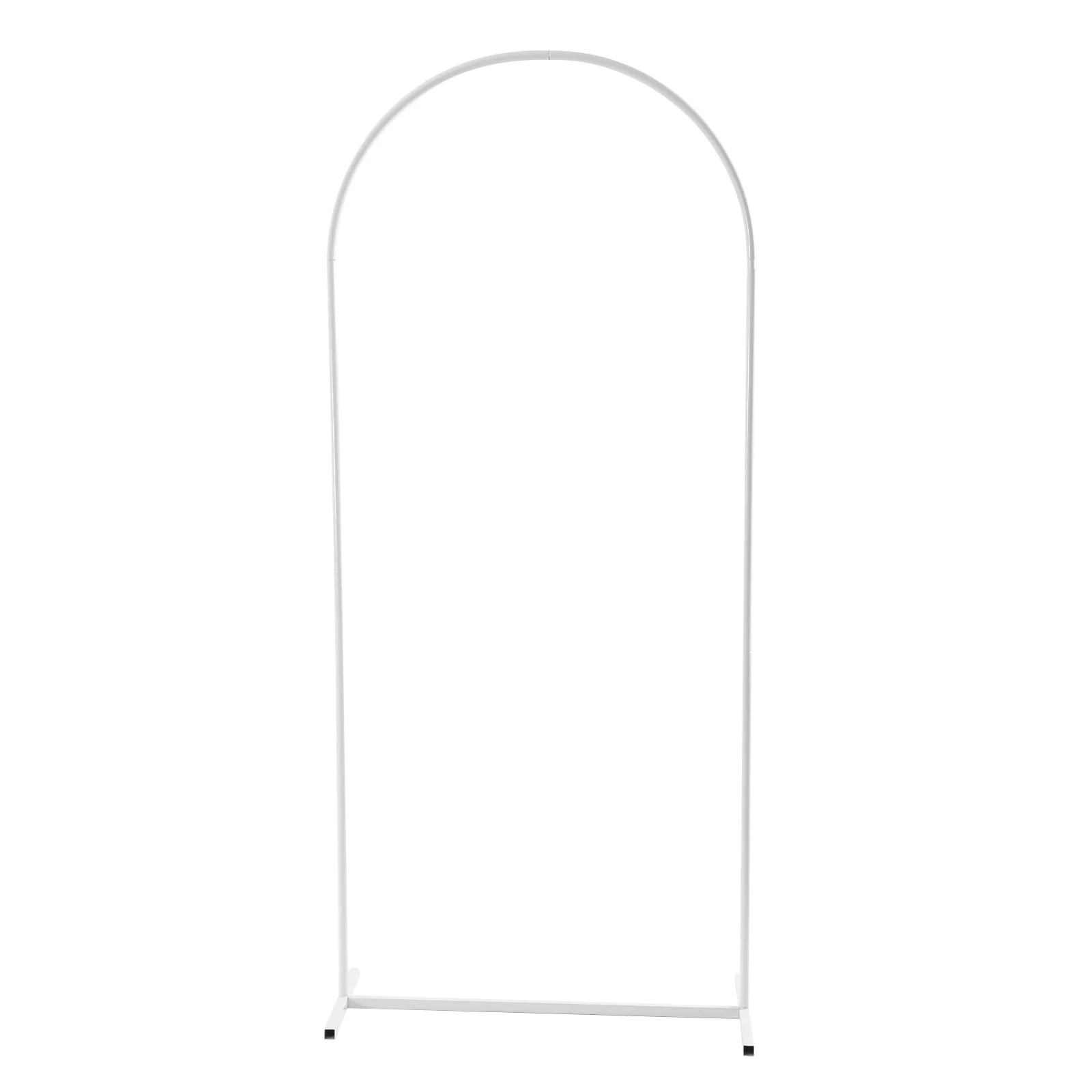 Sturdy White Arch Decoration - 0.7mm Thick Iron Frame for Indoor and Outdoor Events