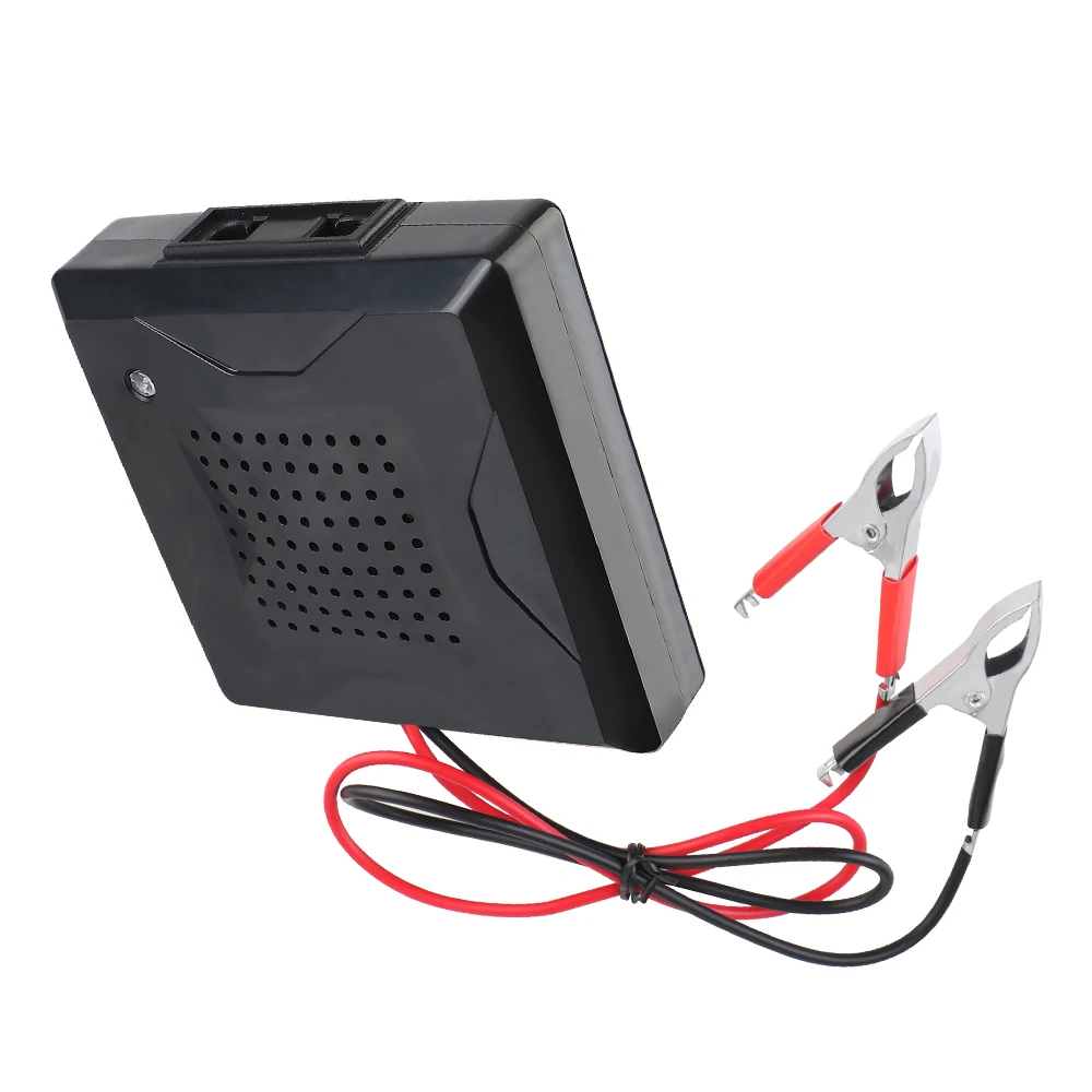 Portable Inverter DC 12V To AC 220V Storage Cell Converter Outlet AC Socket Single Port Power Adapter Car Inverter 180W Splitter
