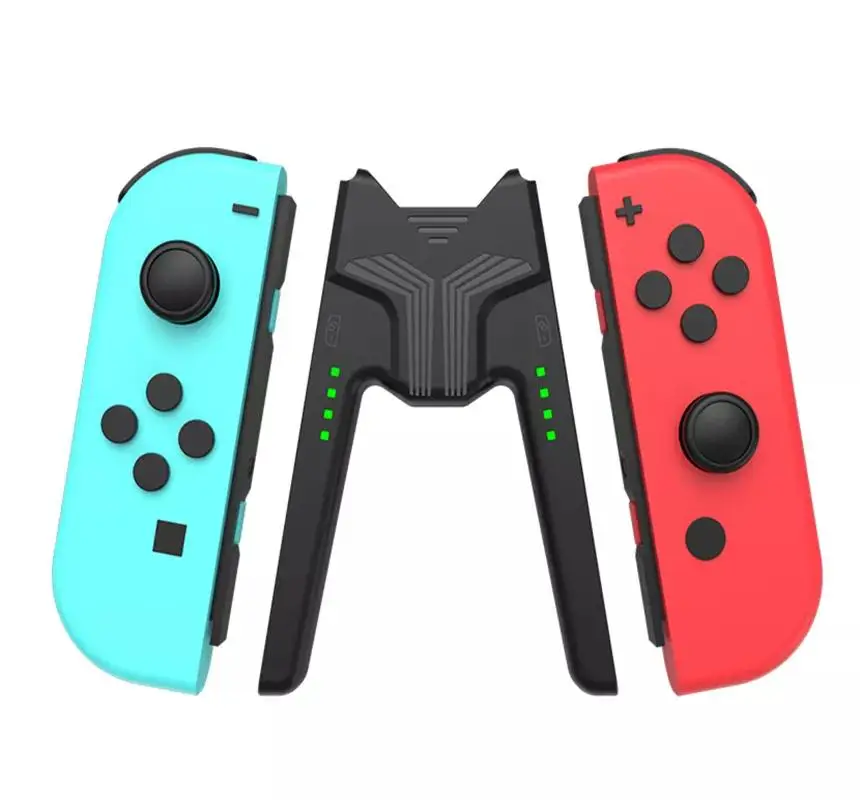 جهاز شحن ألعاب صغير قبضة مع منفذ Type-C USB C لنينتندو نينتندو سويتش Joy Con Joycon مقبض شاحن تحكم