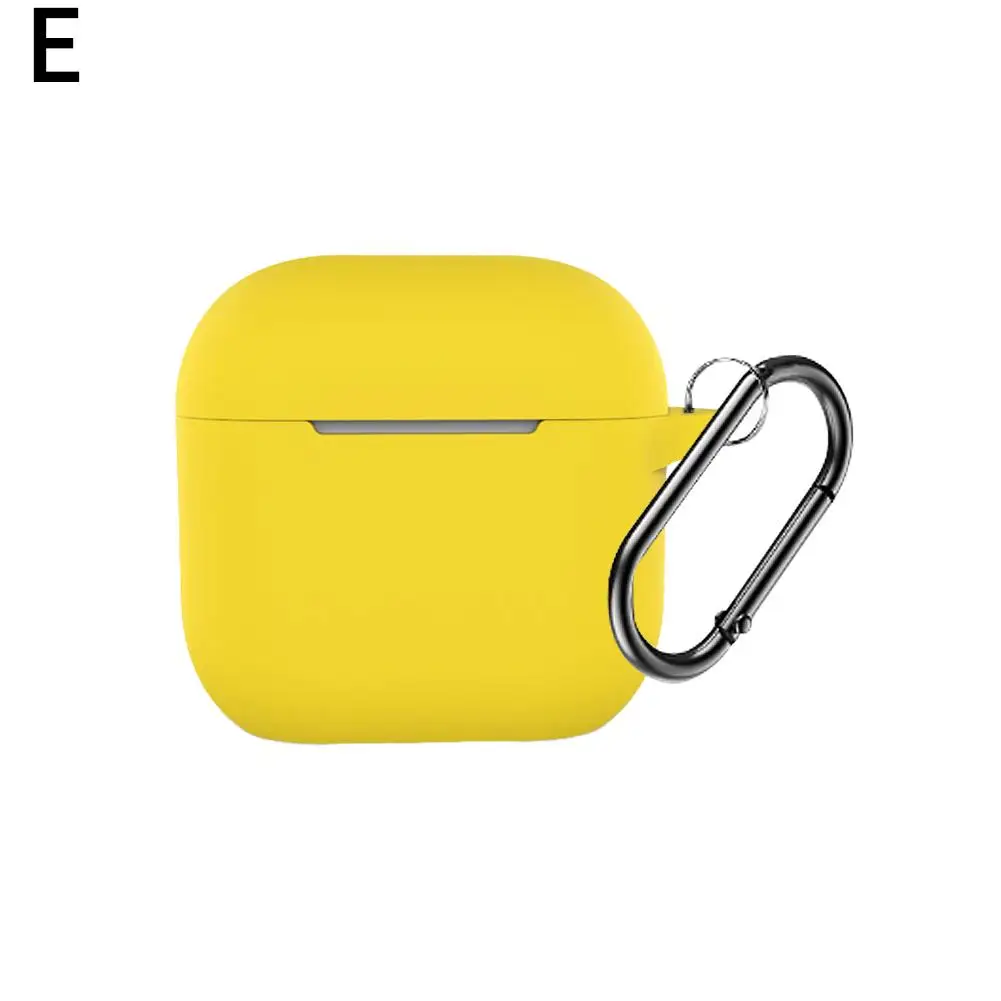 男性と女性のためのソフトシリコンイヤホンケース,落下防止,Bluetooth付きワイヤレス保護ケース,キーホルダー付き,airpods 4,v1b4に適しています