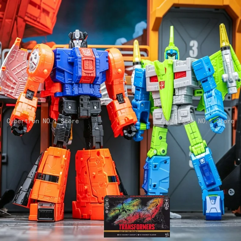 Figuras de Acción Transformers Robots Deformables Generations Selects G2 Universe Dinobot Swoop Sludge KO Age of The Primes G1