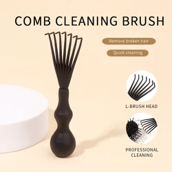 Hair Brush Cleaner ToolCleaning ToolComb CleanerHair Brush Cleaning CombMini Hair DirtFor Home and Salon Use