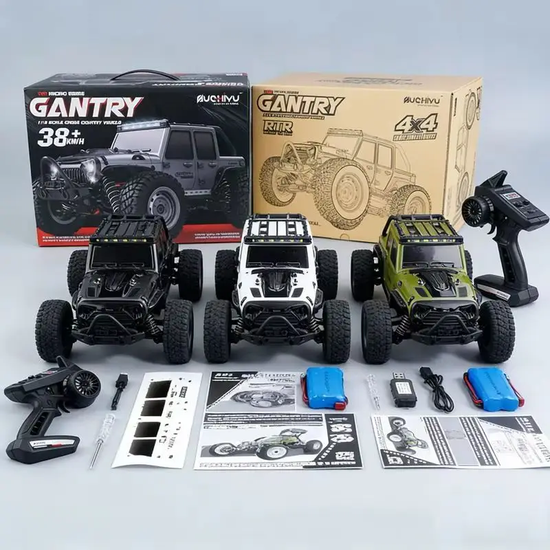 Scy 16103 Gantry 1:18 Rc Car 4wd 38+ Km/H High Speed Brushed Motor Off Road Drift Rock Crawler Racing Toys Gifts Adults in stock