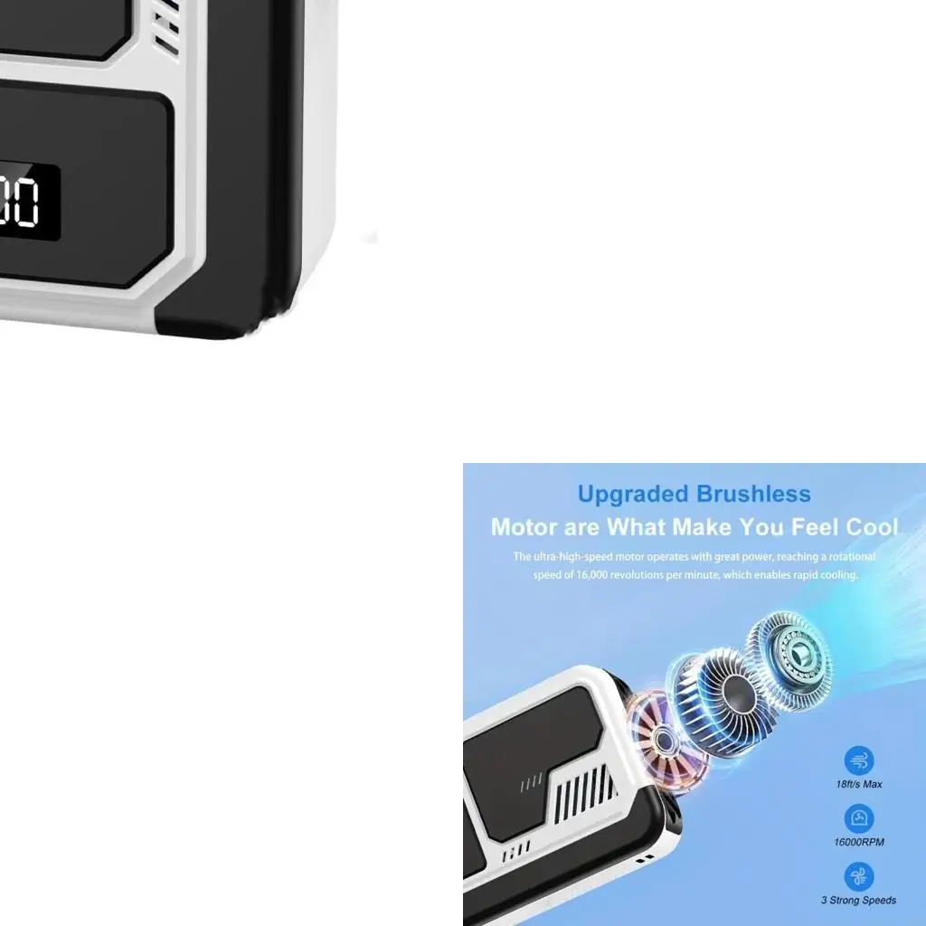 

Многофункциональный портативный охлаждающий вентилятор со светодиодным цифровым дисплеем для занятий спортом на открытом пешего