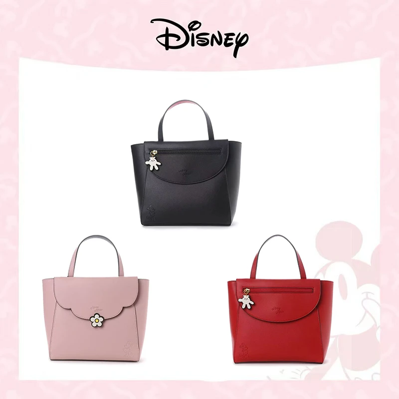 Disney Mickey Original New Women's Handbag Cartoon Women's Shoulder Messenger Bag Large Capacity Women's Bag High Quality