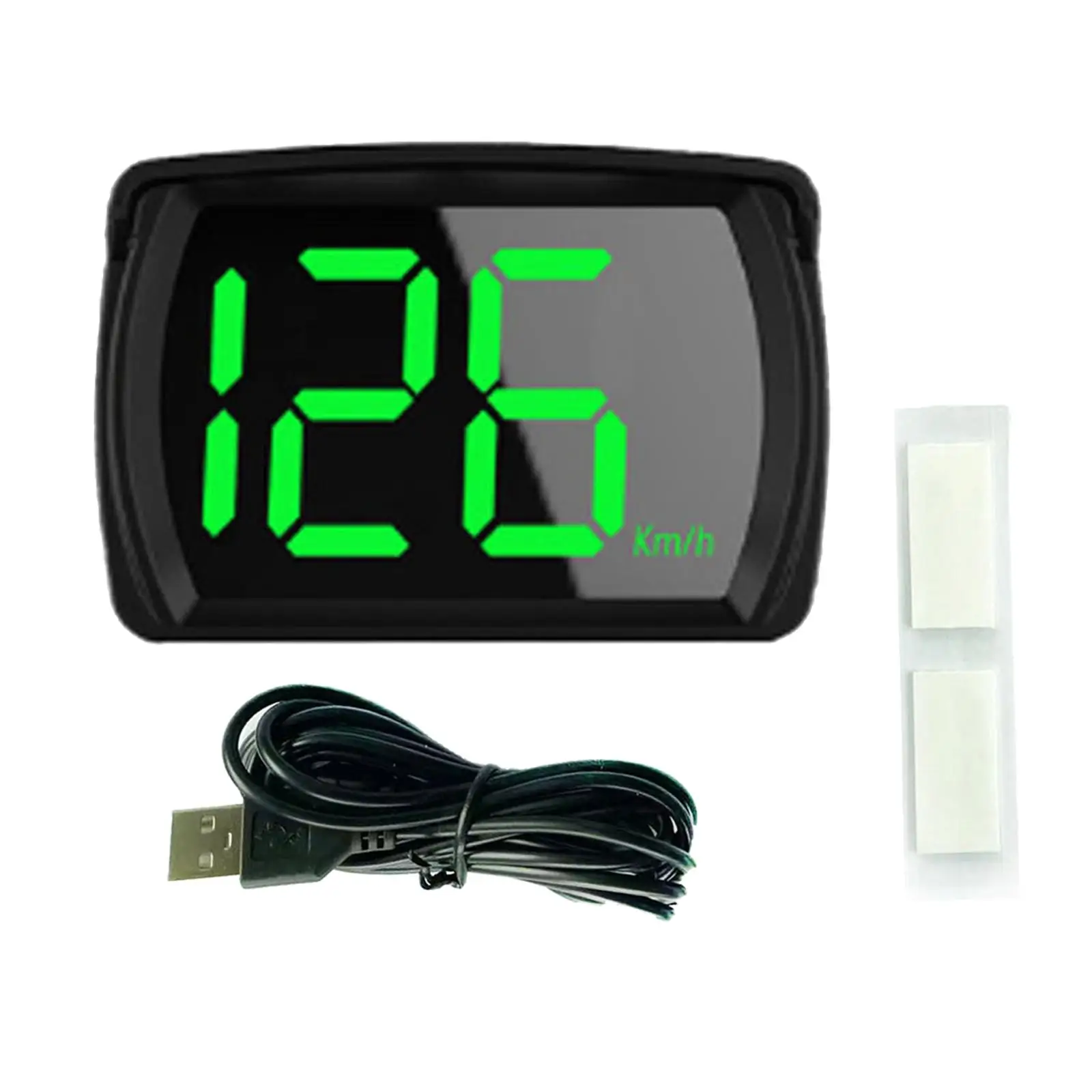 Car Head up Speed Meter Display Multipurpose Modern Car Accessory over Speed Warning for Trucks Suvs Buses Various Vehicles