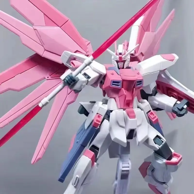JMS HG 1/144 ZY-06 Freedom Assault Cherry Blossom Assembly Model Sakura Pink Collection Movable Figure Desktop Ornament Toy Gift