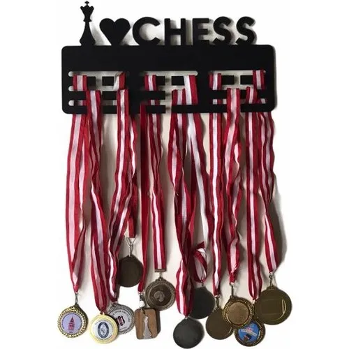 Chess Gift Chess Medal Strap I Love Chess