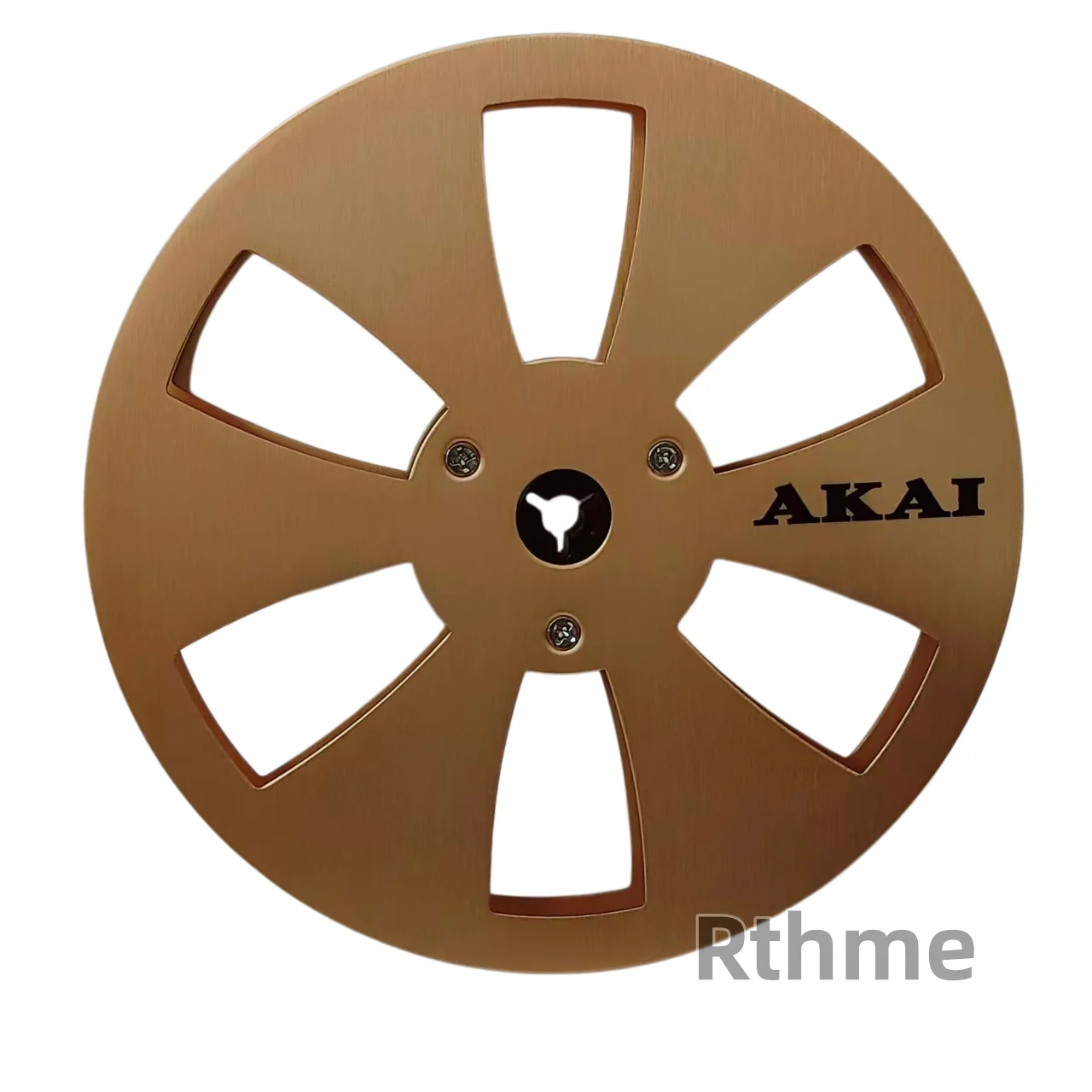 Carrete de cinta vacío de 7 "X ¼" pulgadas, accesorio de grabadoras de cubo Nab, piezas de máquina de apertura de disco de aluminio vacío