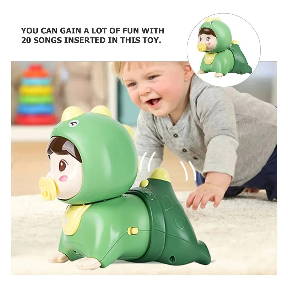 Musical Turtle Crawling Baby Toys Tummy Time Toys with Light & Sound Infant Early Educational Toy Birthday Gifts for Boy Girl