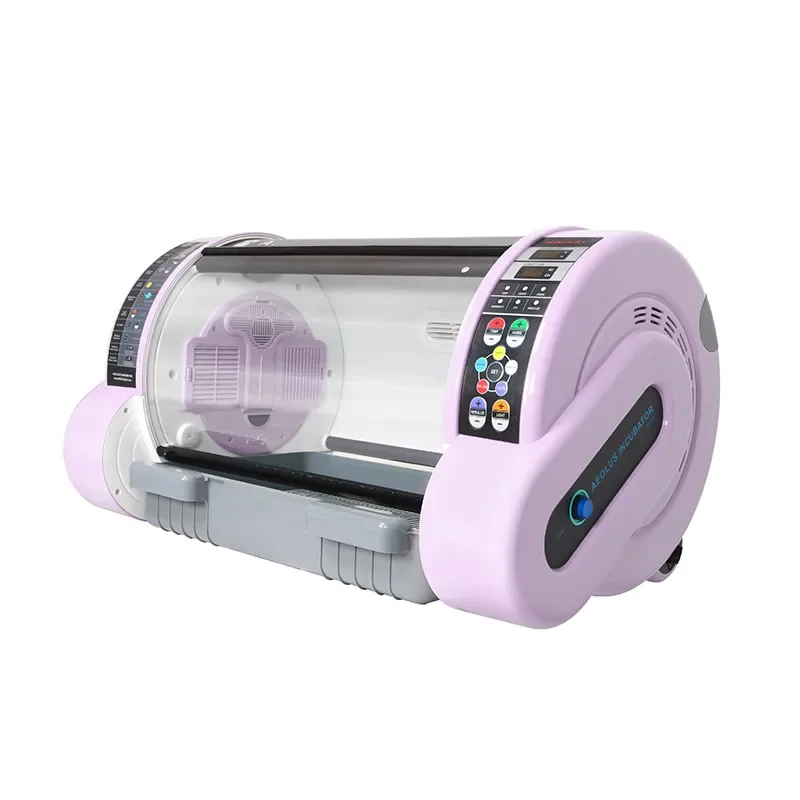 Professional Veterinary Equipment Built-in Humidifier Portable Puppy Incubator Mini Icu Dog Incubator With Oxygen