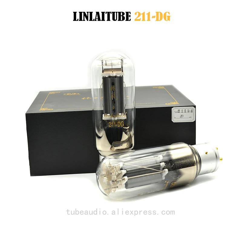 Linlai Creating Series 211-DG Hooking Filament Vacuum Tube Amplifier Replace Psvane/Shuguang 211/211-T/WE211 One Matched Pair