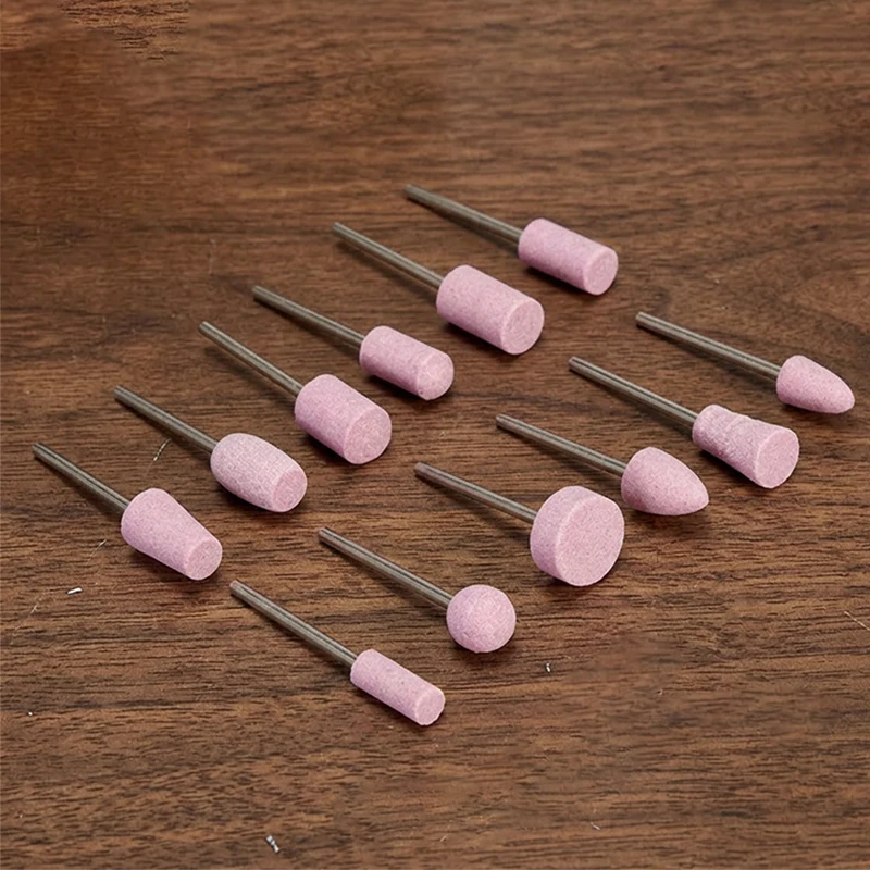 

12Pcs Multi-shape Mounted Grinding Wheel Set,Hard Abrasive Bits,Universal Shank For Metal,Wood Polishing & Deburring Repair Tool