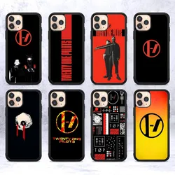 Music T-Twenty One Pilots Phone Case Silicone PC+TPU For For IPhone 11 12 13 14 15 16 Plus Pro Max Cover