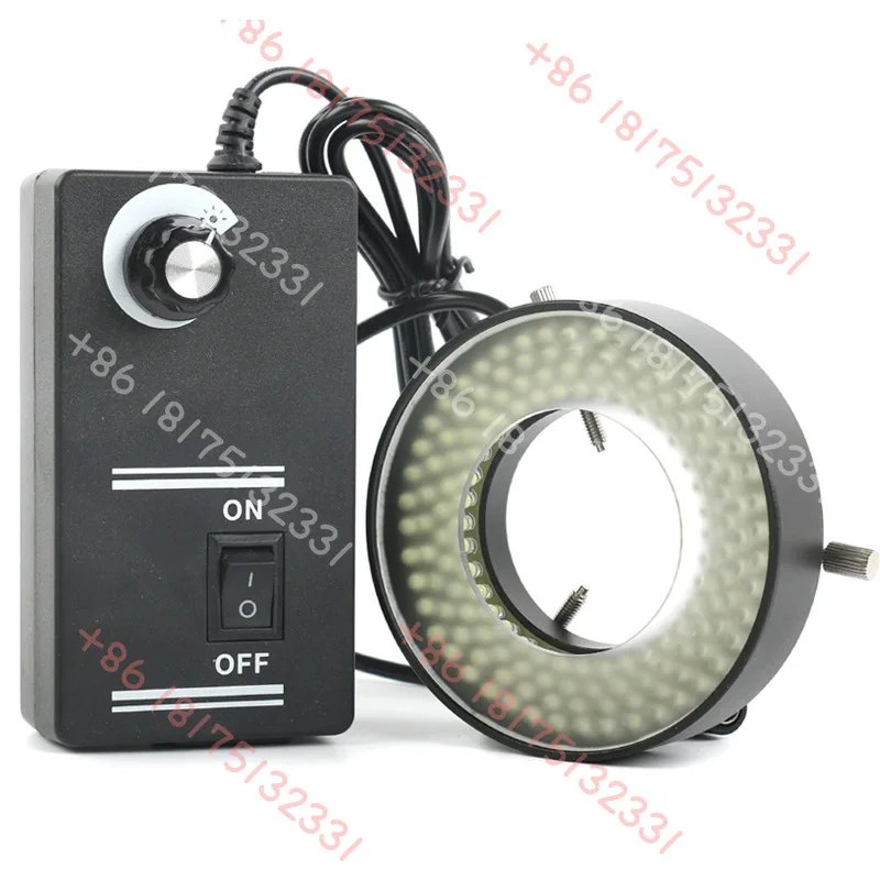 

Adjustable Aluminum Alloy 152pcs LED Ring Light Microscope Illumination Lamp 6500K for Video Digital and Stereo Microscope