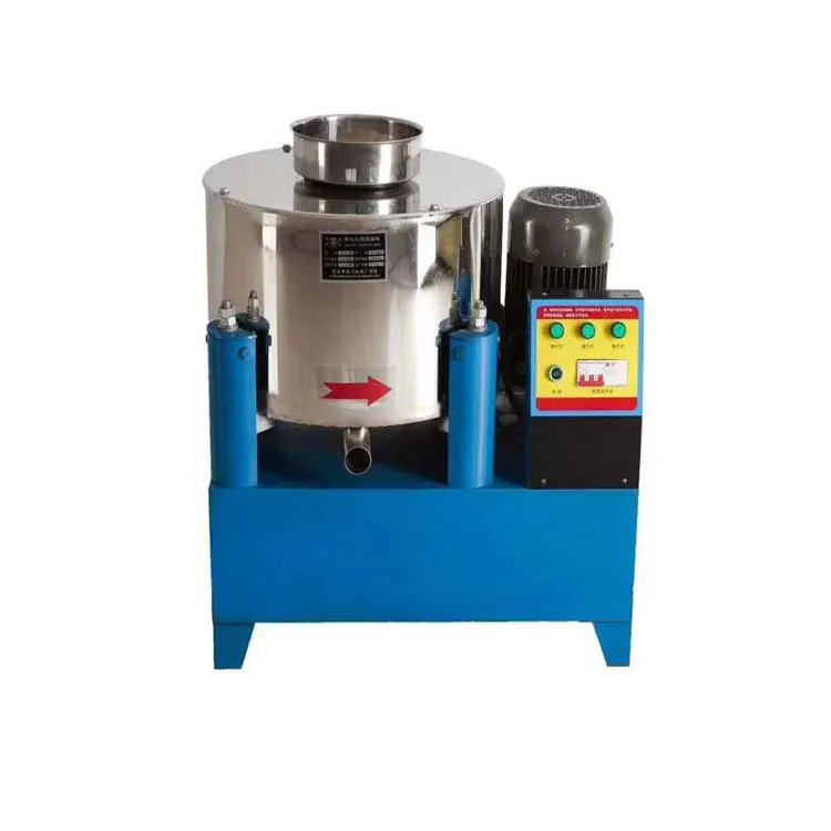 150-160kg/h blue sunflower peanut cotton oil centrifuge filter for sale