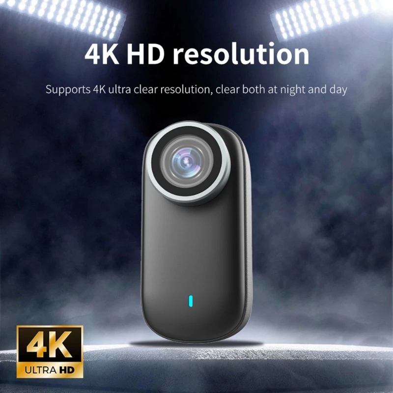 4K Thumb Camera 1080P Vertical Mode 3 Hour Running time Wide Lens HX5E