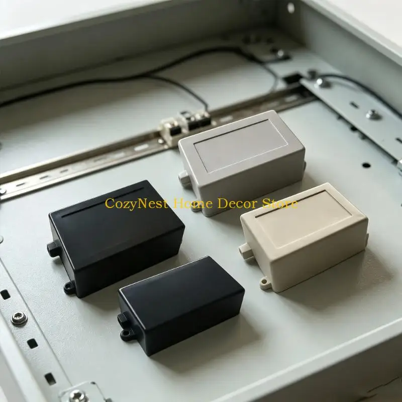 92MF Electrical Cable Box Molded ABS Housing with Closed Cover for Wire Repair, Routing Changes, and Mounting Service Use