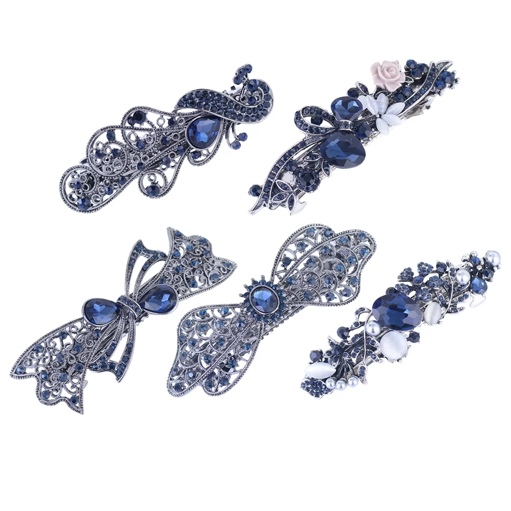 Barrettes for Women Spring Buckle Hairpin Goldfish Ponytail Clip Accessories Girls