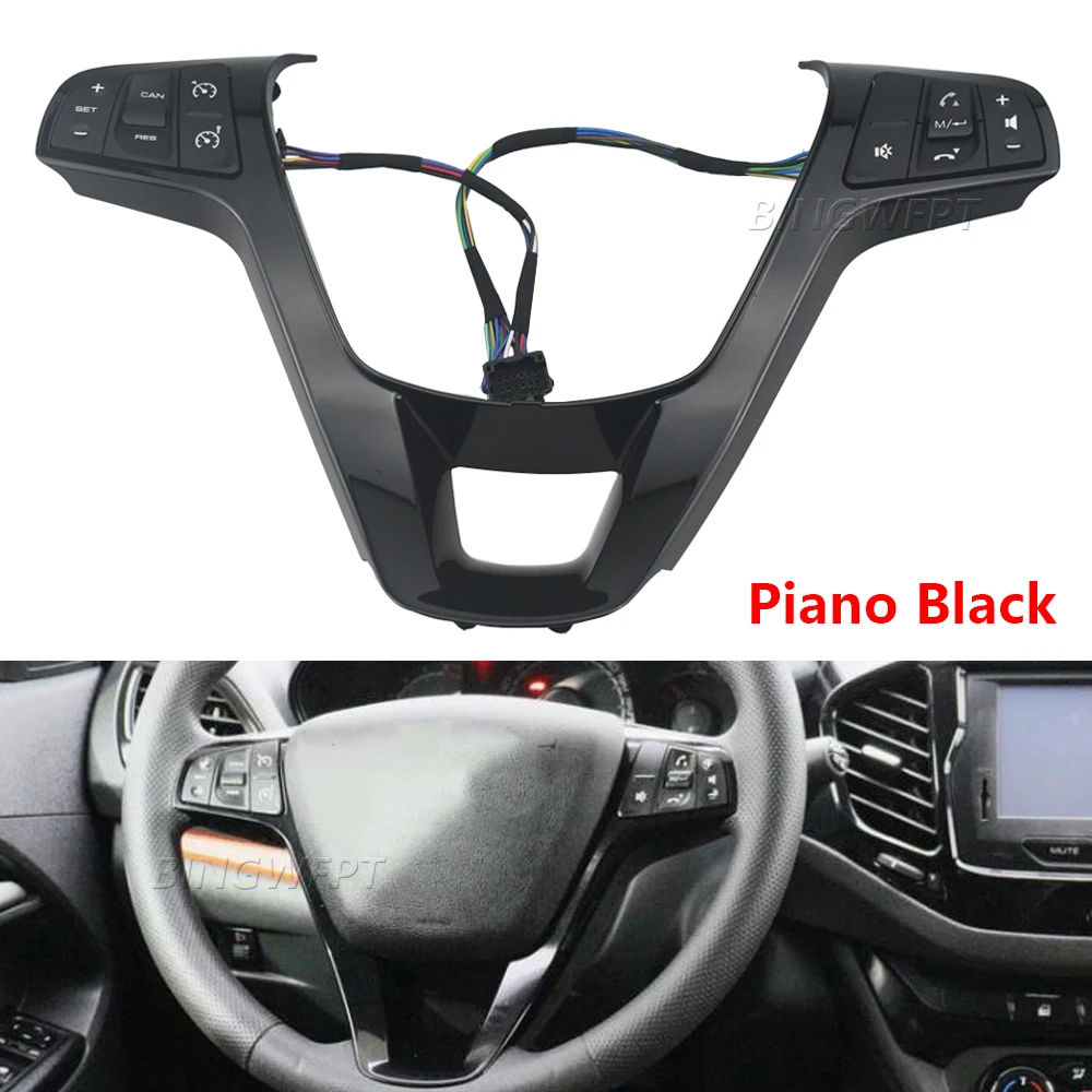 For Lada (ВАЗ) Vesta Sport 15-21 For SW Cross Glade West 15-21 XRAY Multi-function Steering Wheel Button Cruise Control Switch