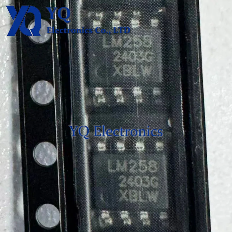 10PCS/lot New OriginaI LM258DT SOIC-8 low-power dual channel operational amplifier IC chip